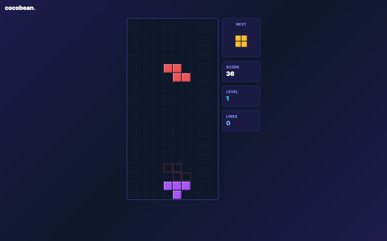 Tetris screenshot